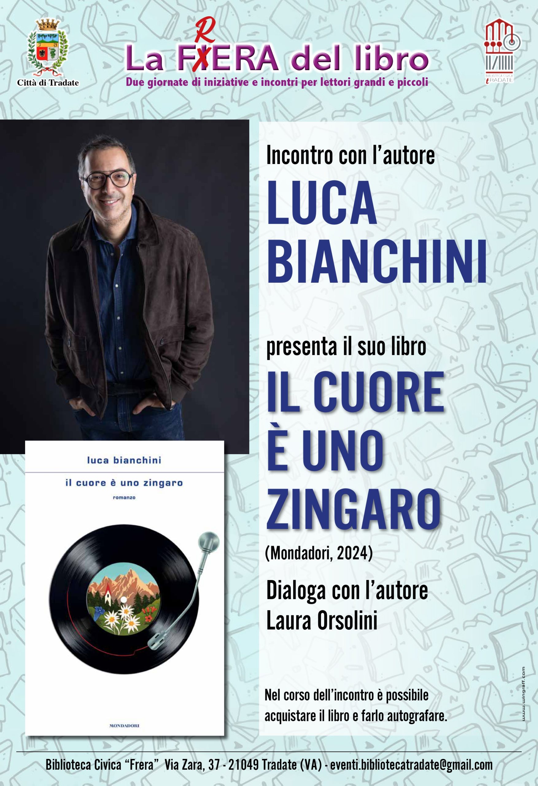 Incontro con Luca Bianchini