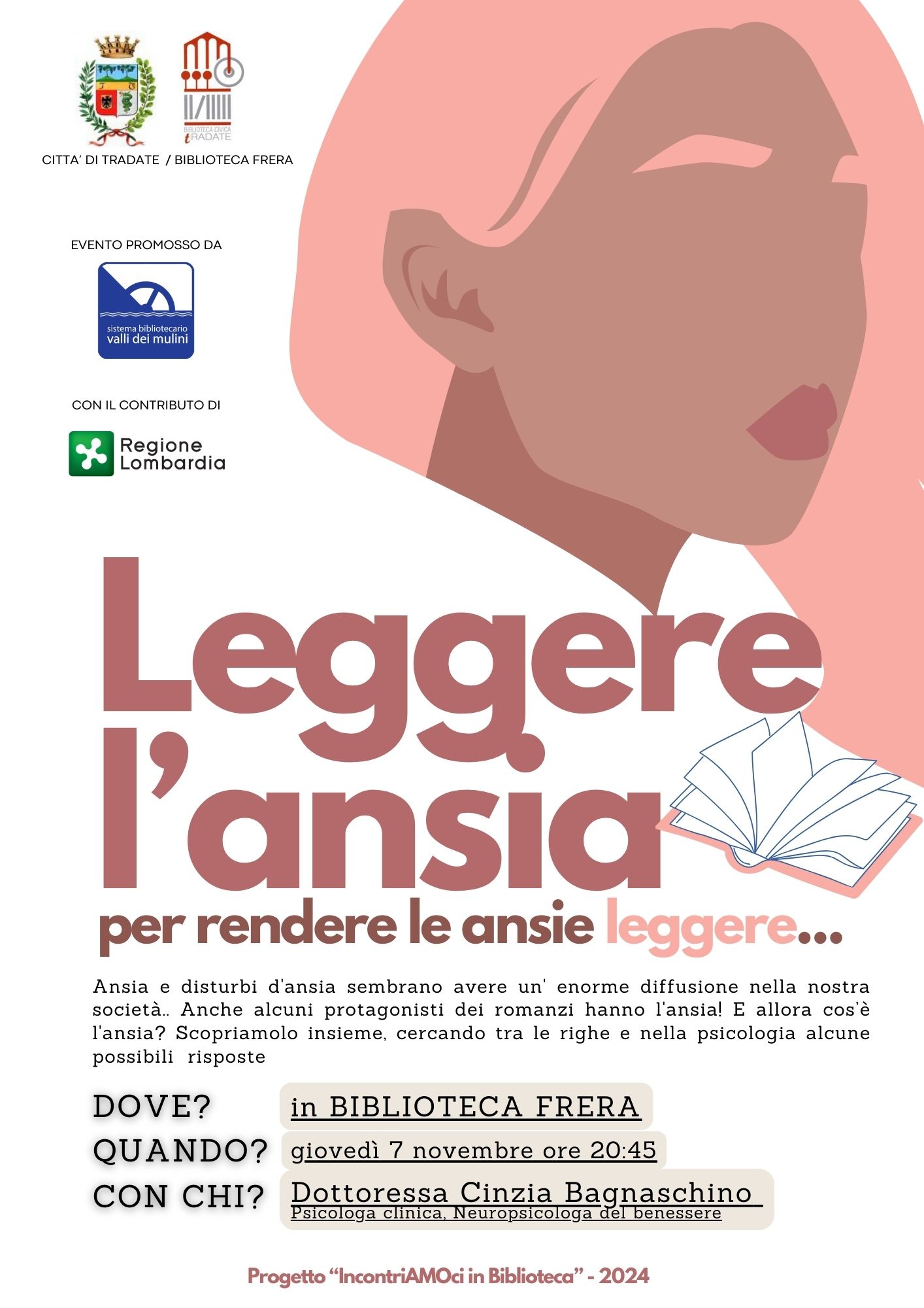 LEGGERE L’ANSIA per rendere le ansie più leggere…